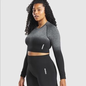 Gymshark Long Sleeve Crop Top